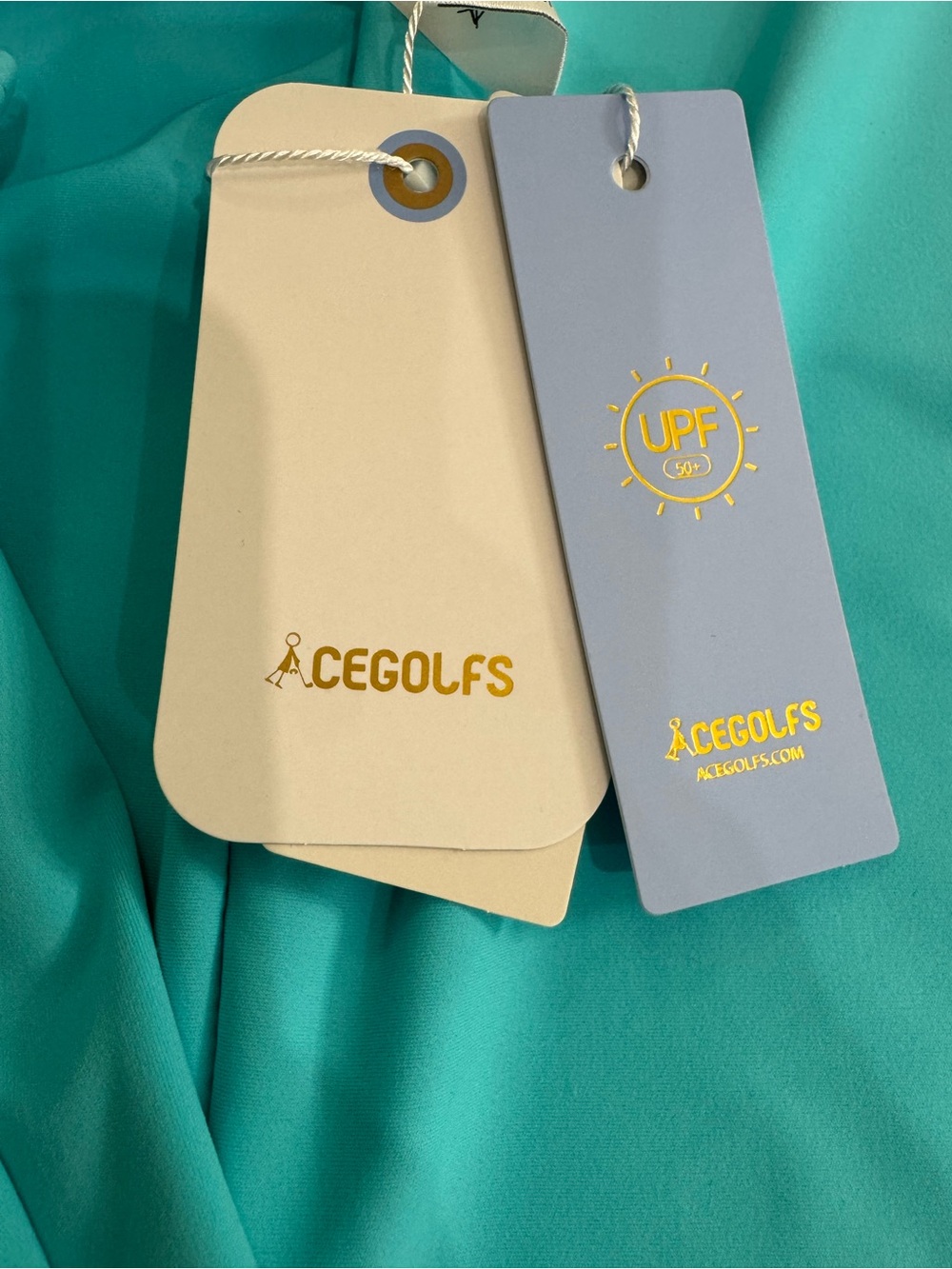 ACEGOLFS Blue Golf Tennis Pickleball Dress UPF50+ Activewear - Picture 6 of 7